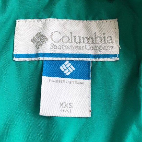 Columbia Girl XXS Green Winter Coat - Picture 7 of 10
